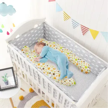 Cot bed side store bumpers