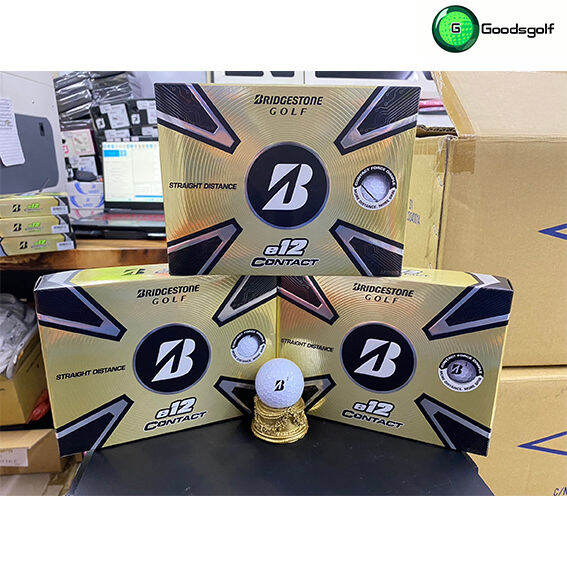 ลูกกอล์ฟ-bridgestone-e12-contact-2023-ซื้อ2แถม1