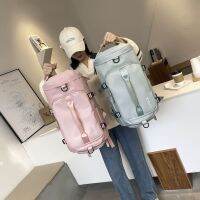 [COD] Cross-border womens bag travel shoulder multi-functional college student cloth backpack trendy