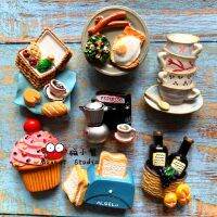 ☈ Creative food fridge magnet cute online celebrity coffee decorative food sticker stereo ins personality magnet