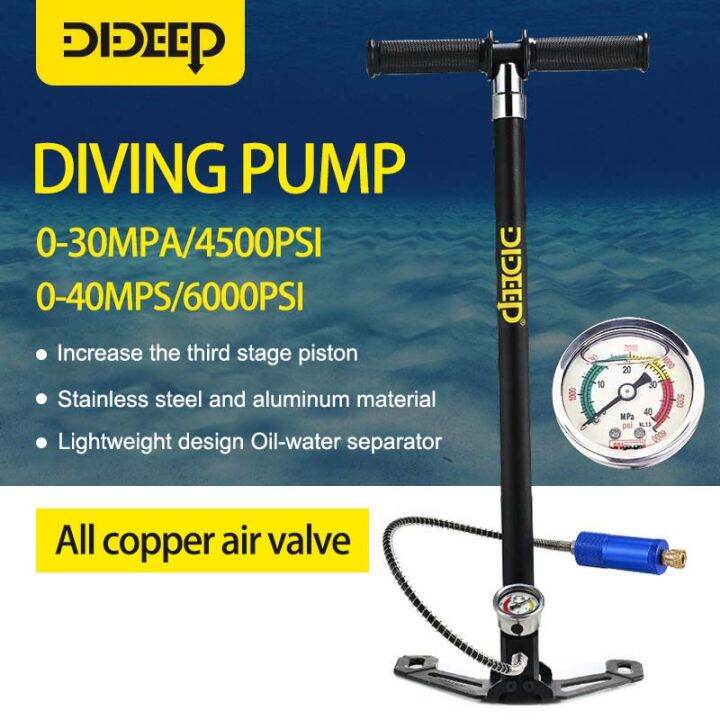 DIDEEP High Pressure Air Pump Professional submersible air pump Manual
