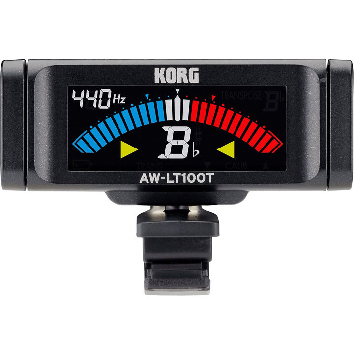 korg-aw-lt100-trumpet-trombone-tuner-เครื่องตั้งเสียงทรัมเป็ต-เครื่องตั้งเสียงทรอนโบน-แถมฟรีถ่านพร้อมใช้