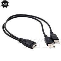 【support-Cod】 The Auto Zone USB 2.0และสายเคเบิล USB แยกคู่สายเคเบิลหญิงกับ USB 2ชายสายต่อ