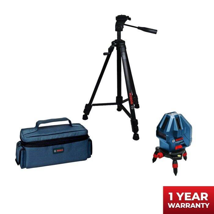 Bosch Line Laser Level GLL 550 X + BT 150 Kit / 550X BT150 5/8" Lazada Indonesia