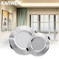 ไฟดาวน์ไลท์ LED KARWEN ไฟติดเพดาน AC 220V 230V 240V สปอตไลท์ไฟ Led สำหรับห้องนั่งเล่น5W 9W 12W 15W 18W