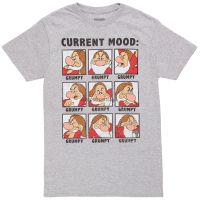 Snow White Current Mood Grumpy Adult Tshirt