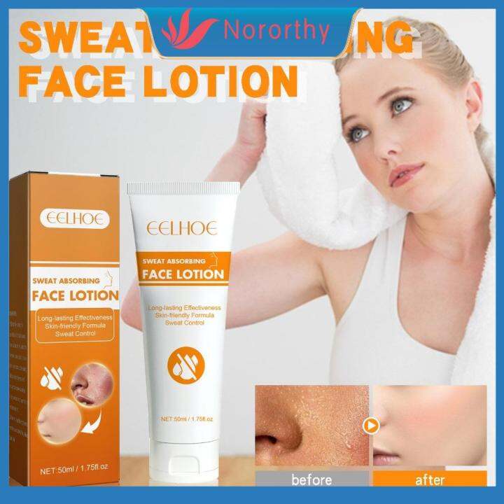NORORTHY Forehead Sweat Absorbing Lotion Face Scalp Face Antiperspirant
