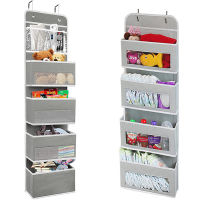 Wall Hanging Storage Bag -Door Organizer Hanging Closet Door Storage Bedside Diaper Waterproof Portable Pocket Toiletry Bag