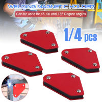 EG[COD]1/4Pcs Welding Magnet 9lbs Capacity 45 °/90 °/135 ° Magnetic Welding Holder,W/O Switchราคาถูกจัดส่งฟรี