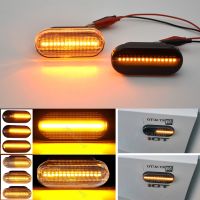 ✣❈ Side Marker Light Dynamic LED Turn Signal Blinker For SEAT Ibiza 6L Cordoba Toledo Leon 1M 1996-2006 For Skoda Octavia For VW