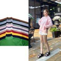 Big Store?เสื้อสเวตเตอร์คอสูงแขนยาว ผ้าสำลี สีพื้น 8 สี ชุด A