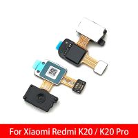 เครื่องสแกนลายนิ้วมือซ่อมแซมสำหรับ Xiaomi Redmi K20 Pro Id ปุ่มโฮมเมนูกลับคืนลายนิ้วมือสายเคเบิลแบบยืดหยุ่นเซนเซอร์จดจำคีย์