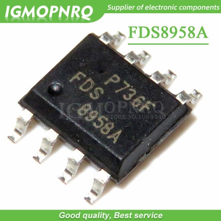 20pcs/lot FDS8958A SOP 8 FDS8958 8958A SMD 8 LCD High Voltage Board Common Chip New Original