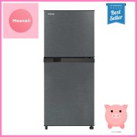 ตู้เย็น 2 ประตู TOSHIBA GR-B22KP(BG) 6.4 คิว สีเทาเข้ม2-DOOR REFRIGERATOR TOSHIBA GR-B22KP(BG) 6.4CU.FT DARK GREY **คุณภาพดี**