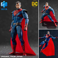 ของแท้ Figma Hiya Toys DC จากเกมและหนังดัง Injustice 2 Gods Among Us อินจัสติส Superman บุรุษเหล็ก ซูเปอร์แมน Clark Kent คลาร์ก เค้นต์ Kal El 1/18 Enhanced Reinforced งานแท้ ฟิกม่า อานิเมะ Action Figure Original imported from Japan Animation Genuine