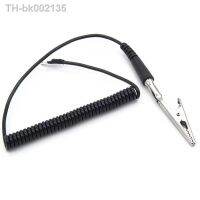 ○► 1.5 Meter Anti static Spring Grounding Wire Clamp Earth Cable Alligator Clip to U Type Terminal for TS80/TS100 Soldering Iron