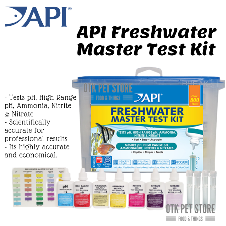 API Freshwater Master Test Kit For Fish Aquarium Lazada