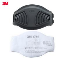 3M 1744 แผ่นกรองฝุ่น P2 PARTICULATE FILTER + 1700 ฝาครอบแผ่นกรอง ใช้ร่วมกับ หน้ากาก รุ่น HF50, 3200 และ 1200