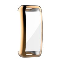 Case For Inspire 2/3 TPU Thin Plated Case Shock-Proof Cover All-Around Protective Bumper Shell Smartwatch