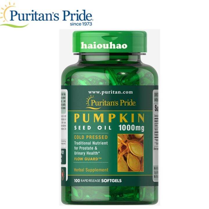 Puritan's Pride Pumpkin Seed Oil Capsules 221 Lazada PH