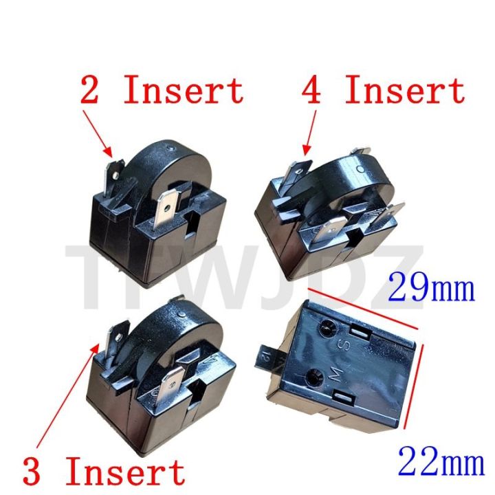 1ใส่33-220v-สำหรับชิ้นส่วนสตาร์ทคอมเพรสเซอร์ตู้เย็น-ptc