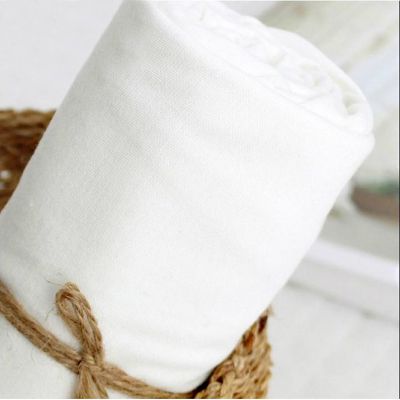 ♣๑┇ 50x150cm Double-deck Cotton yarn cloth white Pure lining diaper clothing The abdomen bring high density Gauze fabric 180g/m