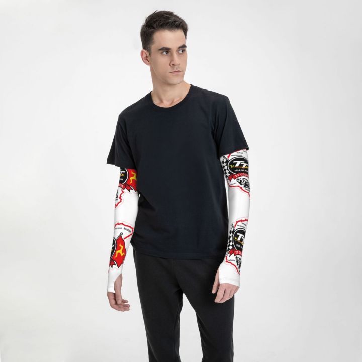 motorcycle-sports-isle-of-man-tt-races-sports-compression-arm-sleeves-warmer-women-men-uv-protection-tattoo-cover-up-for-running-sleeves