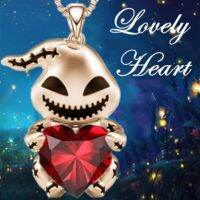 【CW】 New Simple Fashion Trend Exquisite Blackening Pikachu Patch Doll Hug Love Necklace Pendant Female Jewelry Gift Wholesale