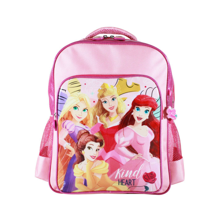 กระเป๋าเด็ก-kids-bag-กระเป๋าเป้เด็ก-กระเป๋าเป้เจ้าหญิง-ลิขสิทธ์แท้-กระเป๋าเป้-14-นิ้ว-princess-dn01-270
