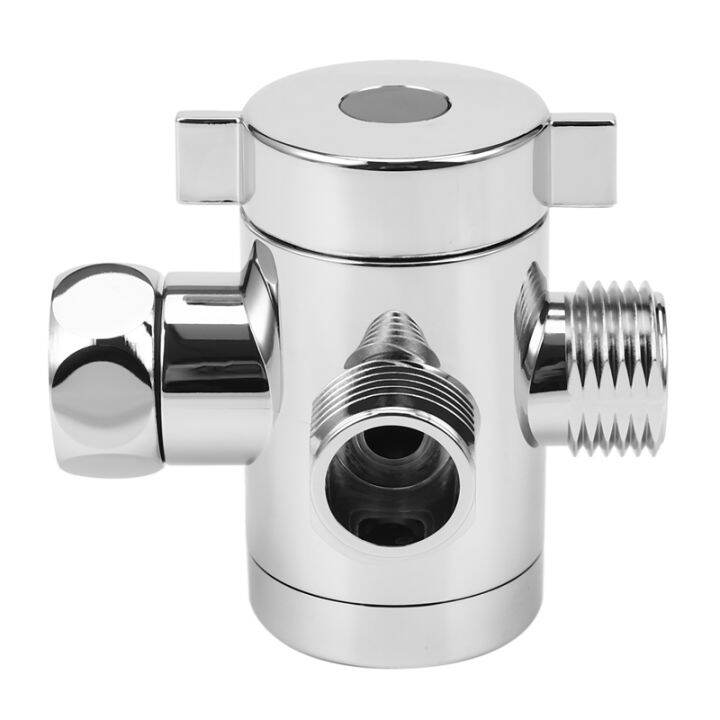1/2 inch 3 Way Tadapter Toilet Bidet Bath Shower Head Arm Mounted