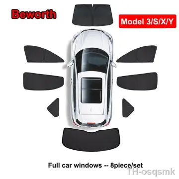 Model3 2023 Upgrade Sunshade for Tesla Model 3 Y S X Car Side