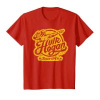 The New Men Shirt Gym Athletic Tee Hulk Hogan Since Graphic T-Shirt Short Sleeve Sport Oversize Classic MenS Tee