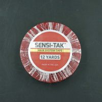 Hstonir Sensi Tak Hair System Tape Medical Double Sided Tape For Hair Roll Red Liner Adhesive Easy Clean T002