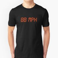 88 Mph Tshirts Pure Cotton T Men Back To The Future Dolorean 88 Mph Doc Brown Marty Mcfly Lcd Speed Sci Fi