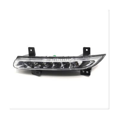 Car Front LED DRL Fog Light for Renault Fluence 2014+ Auto Driving Lamp Daytime Running Light Bumper Lamp