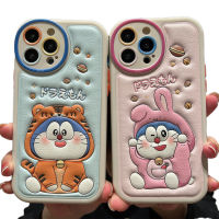 เคสป้องกันเคสโทรศัพท์มือถือโดราเอมอนนิ่มใช้ได้กับ Iphone 14 13 12 11ซีรีส์