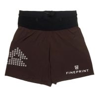 T8 Run กางเกงวิ่งผู้ชาย Mens Sherpa Shorts - V2 / Limited Edition - Fineprint Coffee