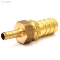 Hose Barb I/D 8mm x Hose Barb I/D 19mm Brass coupler Splicer Connector fitting for Fuel Gas Water