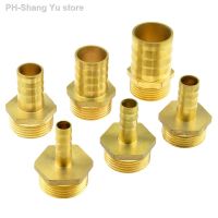 Brass Hose Pipe Fitting 10mm 12mm 14mm 16mm 19mm 32mm Barb Tail To 1 Inch BSP Male Thread Connector Joint Copper Coupler Adapter