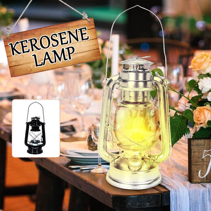 Portable Retro Classic Kerosene Lamp LED Dimmable Kerosene Lanterns