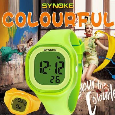 Hot Seller Ins college style Korean watch simple waterproof sports girl high school students luminous electronic