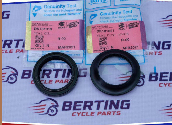FORK OIL SEAL AND DUST SEAL Rouser 180 220 NS200 200NS RS200 Genuine