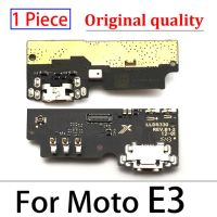 สำหรับ Moto E3 E4t E4 E5 E6 Play Plus E6s E5 Play Go Usb Micro ชาร์จพอร์ตไมโครโฟนเชื่อมต่อแท่นวางสายแผงวงจรเคเบิลแบบยืดหยุ่น