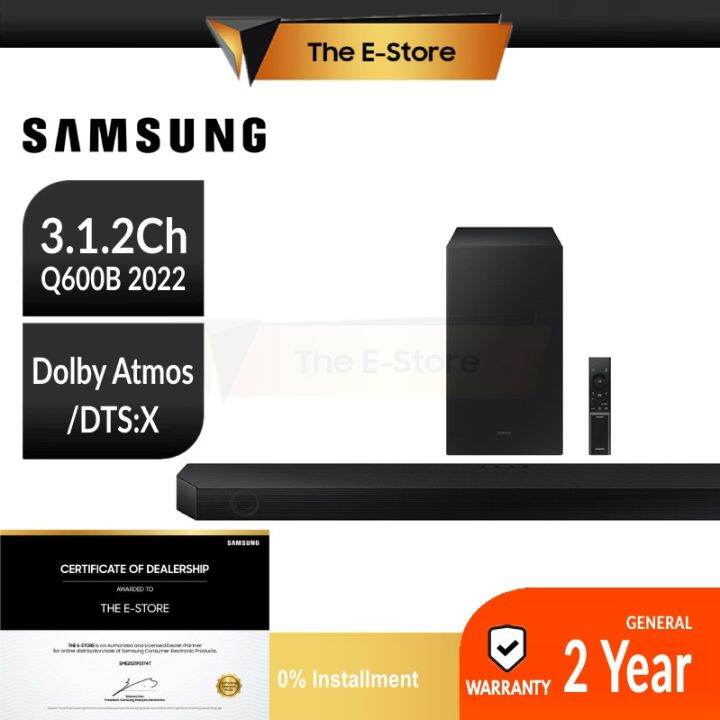 Samsung Q600C 3.1.2 Ch QSeries Soundbar HWQ600C HWQ600C/XM HW