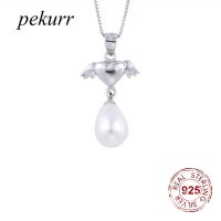 【cw】 Pekurr 925 Sterling Necklaces Pendants Wedding Fashion Jewelry 【hot】