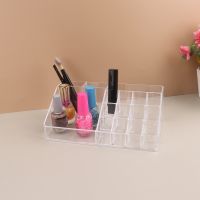 26 Grid Acrylic Lipstick Box Makeup Organizer Storage Box Lipstick nail polish organizer Display Holder Cosmetic Organizer Box