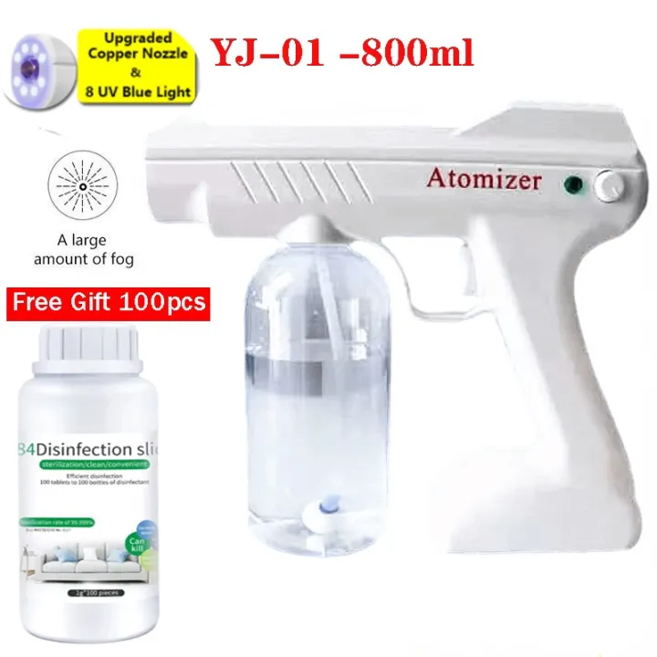 Portable USB Sanitizer Spray Machine Nano Spray Facial Steamer Gun