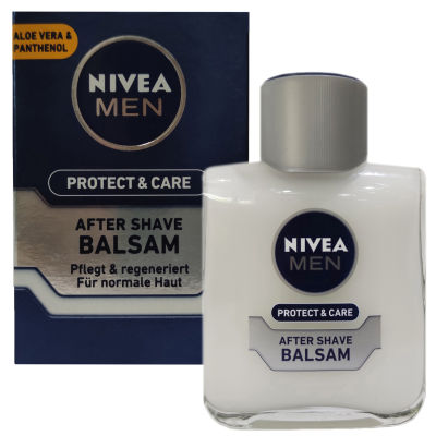 Nivea Men Protect &amp; Care Replenishing Post Shave Balm นีเวีย อาฟเตอร์เชฟ บาล์ม หลังโกนหนวด 100มล.