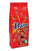 Daim chocolate caramel เดมช็อกโกแลต สอดไส้คาราเมลมี 2 ขนาด