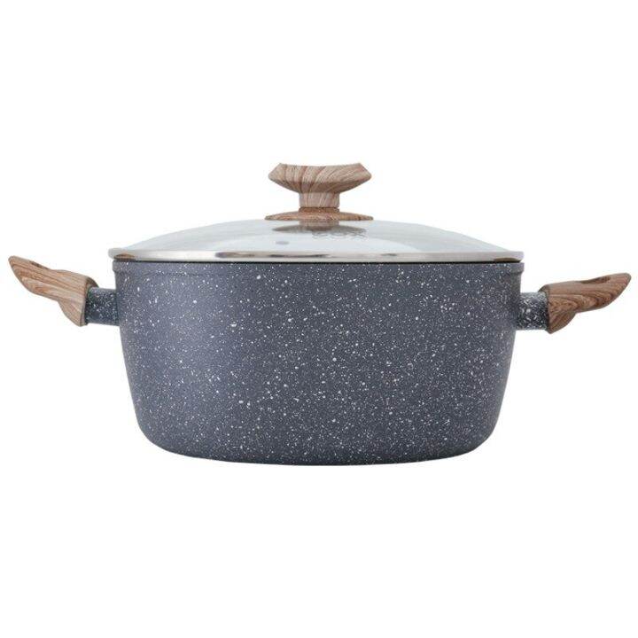 Aluminium Cooking Pot Non Stick Induction Cute Large Casserole Cooking 